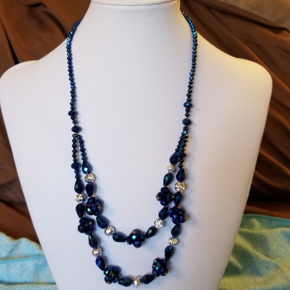 NWT 3pc Handmade Necklace Bracelet Earrings - Picture 2 of 8